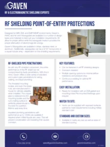 Gaven Waveguides PoE Protections Data Sheet