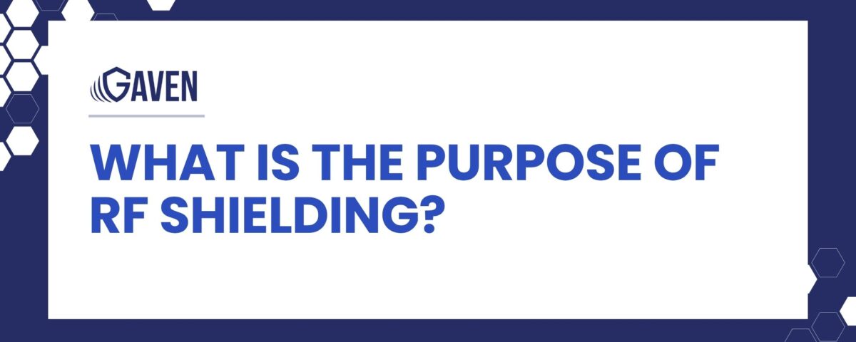 What is the purpose of RF shielding?