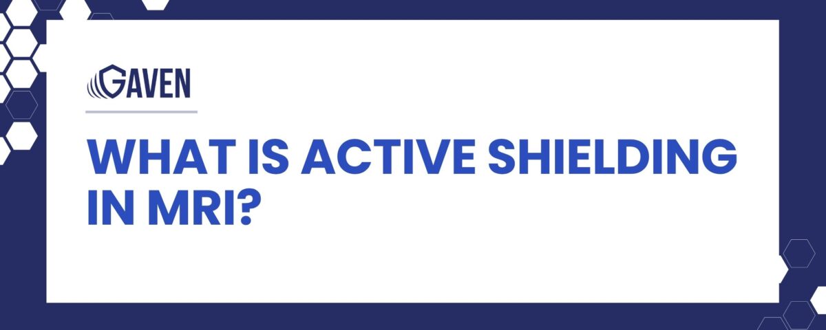 What is active shielding in MRI?