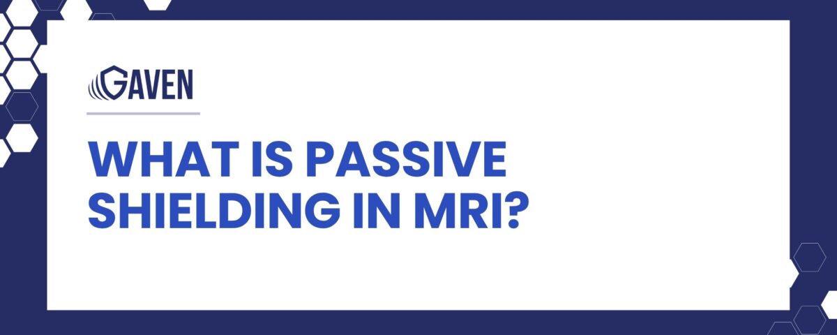 What is passive shielding in MRI?